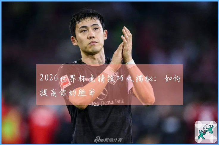 2026世界杯竞猜技巧大揭秘：如何提高你的胜率